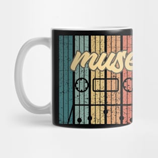 muse cassette retro vintage Mug